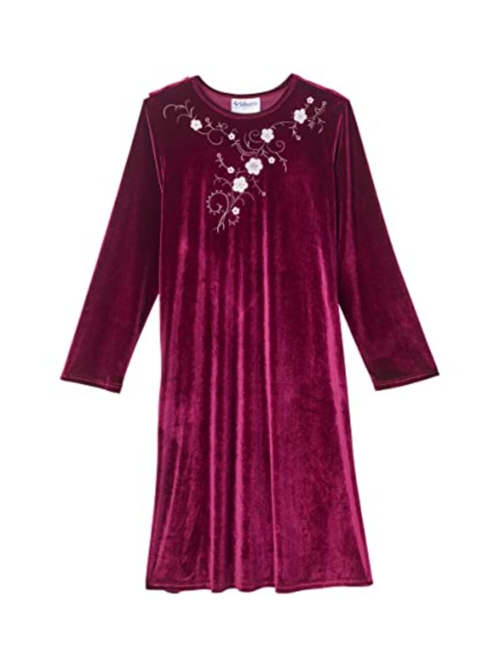 Adaptive Open Back Velvet Dress Snap Closure Assisted Dressing